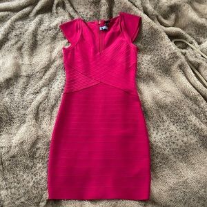 Marciano Pink Bodycon Dress